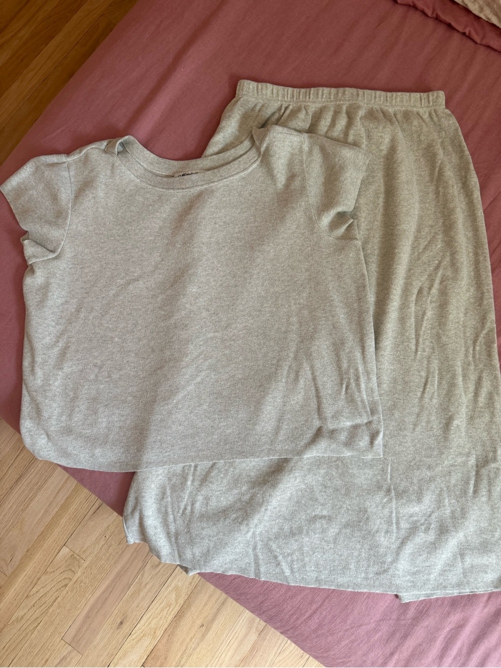 Marchetta Cream Knit Pullover Tee